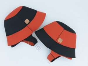 deux choix rouge Aquabobs bicolores noir et rouge
